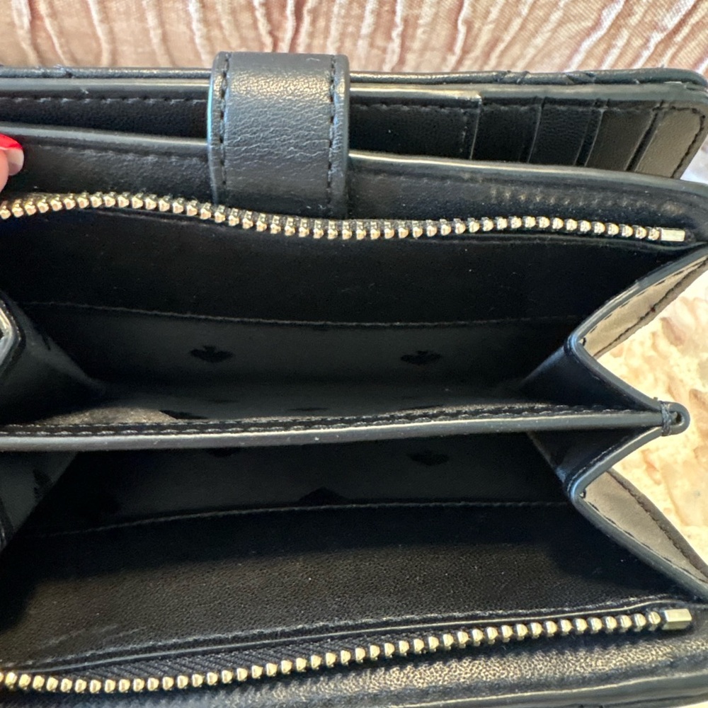 Kate Spade Quilted Black wallet - Picture 11 of 11